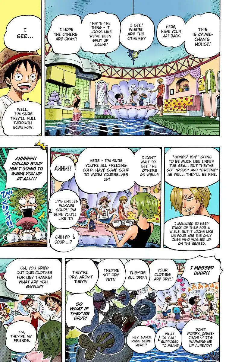 One Piece - Digital Colored Comics Chapter 608 12